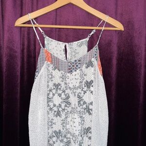 Floral Spaghetti Strap Top